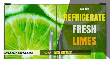 Refrigerating Fresh Limes: Best Practices for Longer Shelf Life