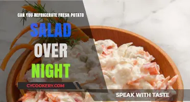 Refrigerating Fresh Potato Salad Overnight: Safe or Spoilage Risk?