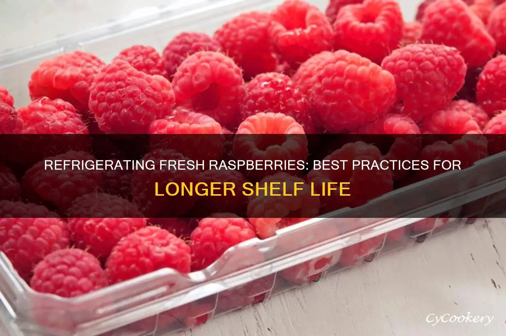 can you refrigerate fresh raspberries