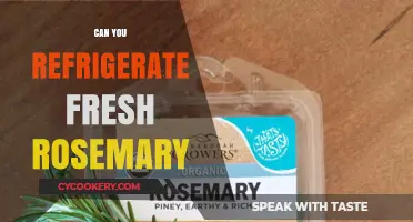 Refrigerating Fresh Rosemary: Best Practices for Longevity and Flavor
