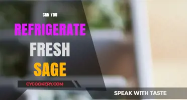Refrigerating Fresh Sage: Best Practices for Longer Shelf Life