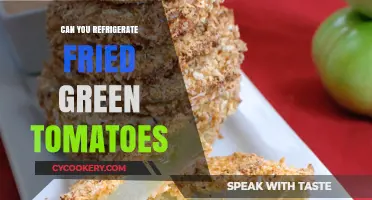 Refrigerating Fried Green Tomatoes: Tips for Storage and Freshness