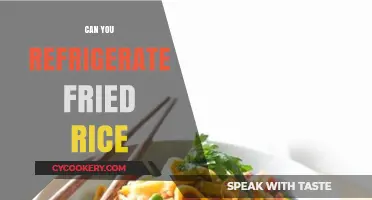 Refrigerating Fried Rice: Best Practices for Storage and Reheating