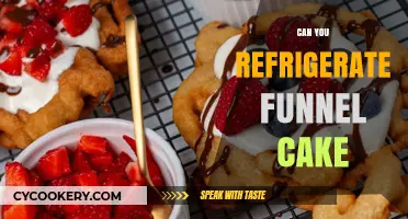 Refrigerating Funnel Cake: Tips for Storing and Preserving Your Treat