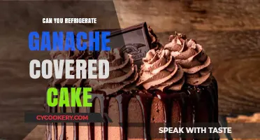 Refrigerating Ganache-Covered Cake: Tips for Storage and Freshness
