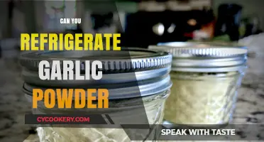 Refrigerating Garlic Powder: Best Practices for Storage and Freshness