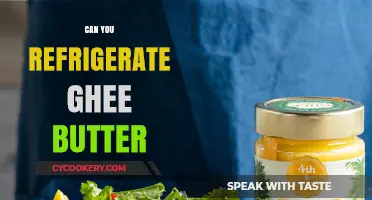 Refrigerating Ghee Butter: Benefits, Shelf Life, and Storage Tips