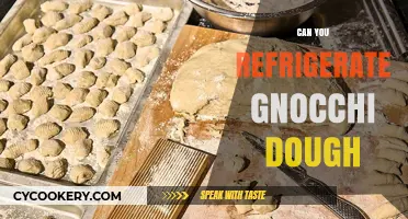 Refrigerating Gnocchi Dough: Tips for Perfect Texture and Storage