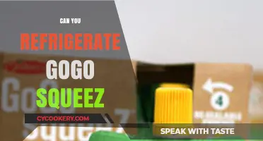 Can You Refrigerate GoGo Squeez? Storage Tips for Freshness