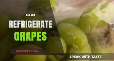 Refrigerating Grapes: Best Practices for Freshness and Longevity