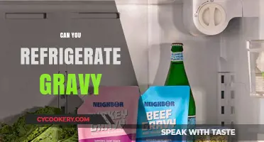 Refrigerating Gravy: Tips for Safe Storage and Reheating