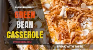 Refrigerating Green Bean Casserole: Tips for Storage and Freshness