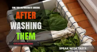 Refrigerating Washed Greens: Best Practices for Freshness and Longevity