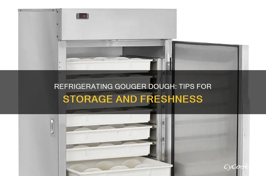can you refrigerate grouger dough