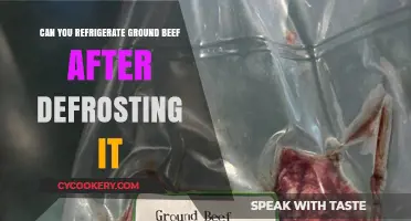Refrigerating Ground Beef After Defrosting: Safe Practices and Tips