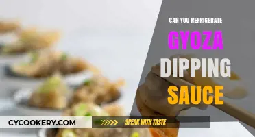 Refrigerating Gyoza Dipping Sauce: Tips for Freshness and Flavor