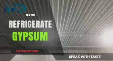 Refrigerating Gypsum: Best Practices and Storage Tips for Preservation