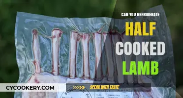 Refrigerating Half-Cooked Lamb: Safety Tips and Best Practices