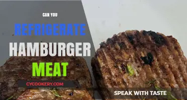 Refrigerating Hamburger Meat: Best Practices for Freshness and Safety