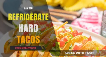 Refrigerating Hard Tacos: Tips for Storage and Freshness