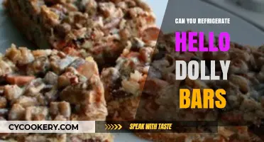 Refrigerating Hello Dolly Bars: Best Practices for Storage and Freshness