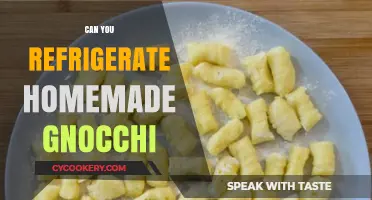 Refrigerating Homemade Gnocchi: Tips for Freshness and Storage Success