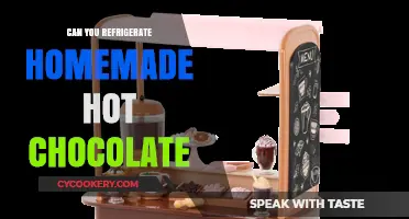 Refrigerating Homemade Hot Chocolate: Tips for Storage and Freshness