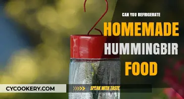 Refrigerating Homemade Hummingbird Nectar: Best Practices and Safety Tips