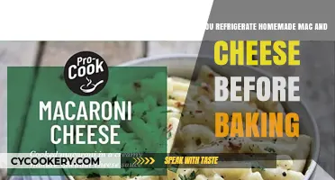 Refrigerating Homemade Mac and Cheese: Pre-Baking Tips and Tricks
