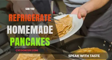 Refrigerating Homemade Pancakes: Tips for Freshness and Storage
