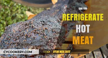 Refrigerating Hot Meat: Safe Practices and Cooling Tips for Leftovers
