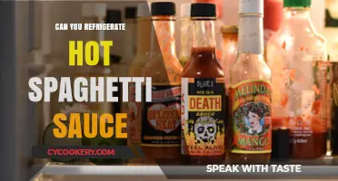 Refrigerating Hot Spaghetti Sauce: Safe Practices and Storage Tips