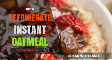 Refrigerating Instant Oatmeal: Tips, Benefits, and Storage Best Practices
