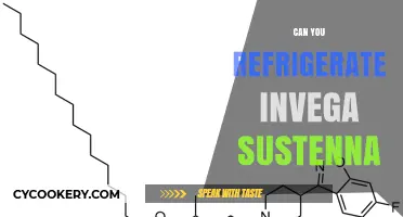 Can You Refrigerate Invega Sustenna? Storage Tips and Best Practices