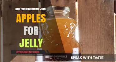 Refrigerating Apple Juice for Jelly: Tips and Best Practices