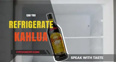 Refrigerating Kahlua: Best Practices for Storage and Shelf Life