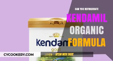 Refrigerating Kendamil Organic Formula: Best Practices for Safe Storage