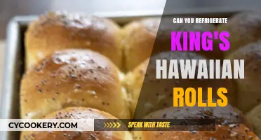 Refrigerating King's Hawaiian Rolls: Best Practices for Freshness