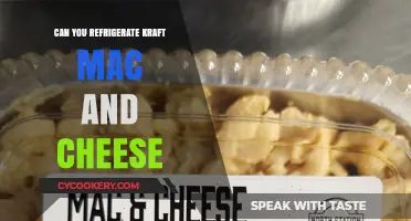 Refrigerating Kraft Mac and Cheese: Tips for Storage and Freshness
