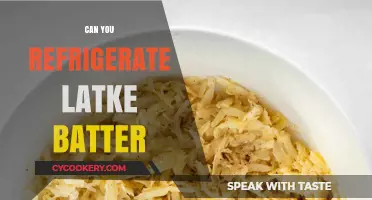 Refrigerating Latke Batter: Tips for Crispy, Perfect Potato Pancakes