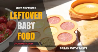 Refrigerating Leftover Baby Food: Safe Storage Tips for Parents