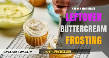 Refrigerating Leftover Buttercream Frosting: Tips for Storage and Freshness
