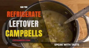 Refrigerating Leftover Campbell's Soup: Tips for Safe Storage and Enjoyment