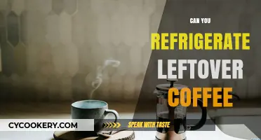 Refrigerating Leftover Coffee: Tips for Storing and Reheating Safely