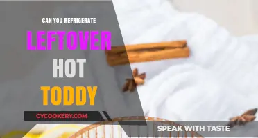Refrigerating Leftover Hot Toddy: Tips for Storing Your Soothing Drink