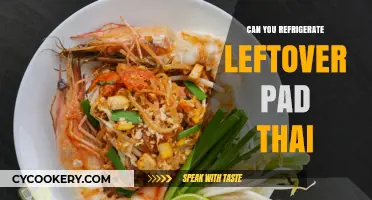 Refrigerating Leftover Pad Thai: Tips for Storage and Reheating
