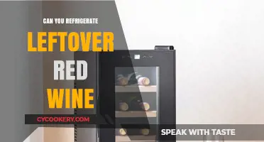 Refrigerating Leftover Red Wine: Tips for Preserving Flavor and Quality