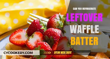 Refrigerating Leftover Waffle Batter: Tips for Fresh and Tasty Waffles