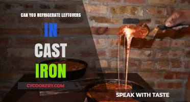 Refrigerating Leftovers in Cast Iron: Safe Practices and Tips