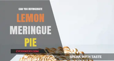 Refrigerating Lemon Meringue Pie: Best Practices for Freshness and Texture